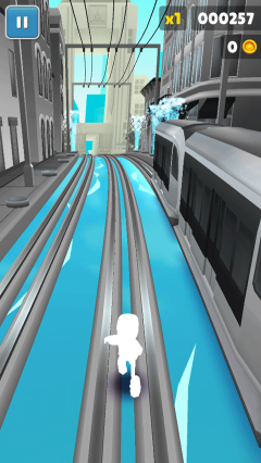 地鐵跑酷黑白休斯頓(Subway Surf)