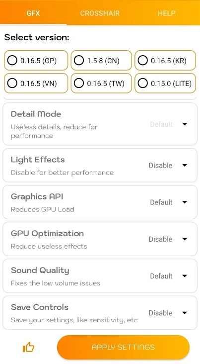 和平精英準心畫質助手(GFX Tools Pro)