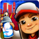 地鐵跑酷綠色金幣版(Subway Surf)