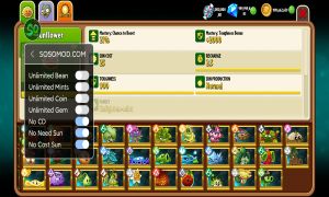 植物大戰(zhàn)僵尸2國際版內(nèi)置修改器(Plants Vs Zombies 2)