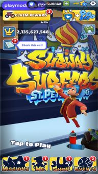 地鐵跑酷地圖全解鎖版本(Subway Surf playmods)