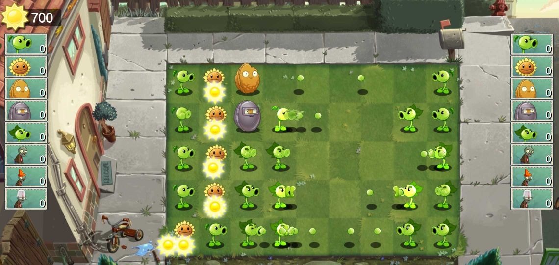植物大戰僵尸雙人版