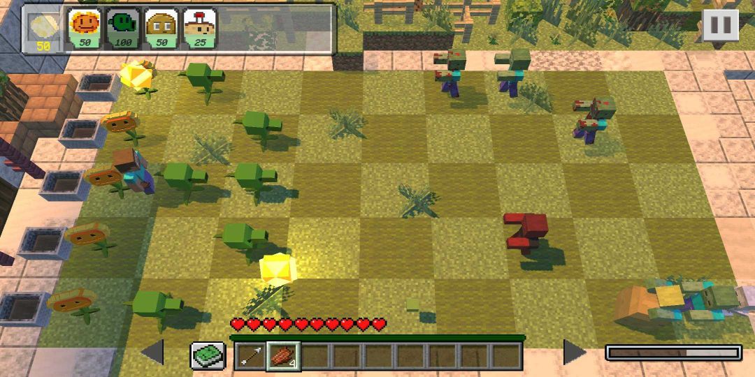 植物大戰(zhàn)僵尸我的世界版(PVZMC)