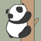 熊貓爬樹