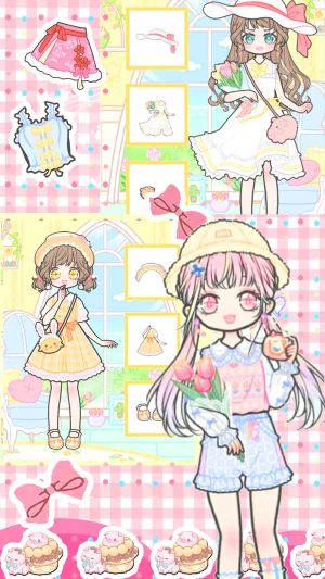 繽紛換裝女孩