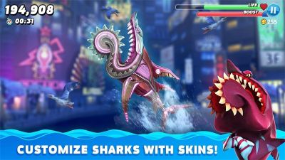 饑餓鯊世界國際版(Hungry Shark)