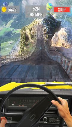 特大坡道特技車(Mega Ramp Car Jumping)