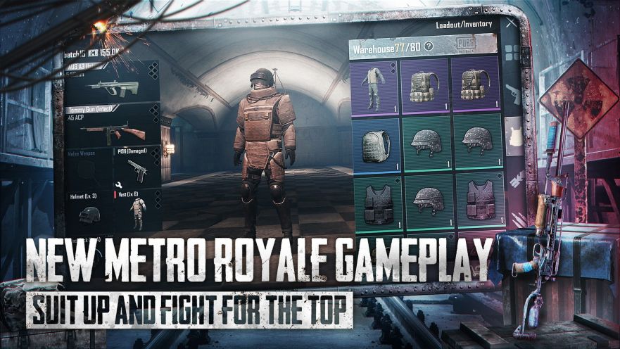 pubg國際服地鐵逃生最新版本(PUBG MOBILE)