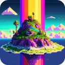 像素藝術彩色島(Color Island)