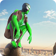 繩蛙忍者英雄維加斯(Rope Frog Ninja Hero Car Vegas)