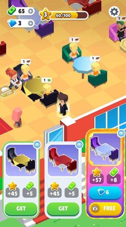 打造我的夢想餐廳(The Dream Restaurant Tycoon Game)