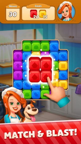 甜蜜立方匹配與爆炸(Sweet Cube Blast)