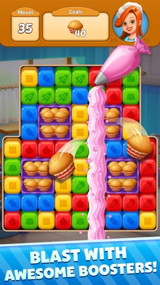 甜蜜立方匹配與爆炸(Sweet Cube Blast)