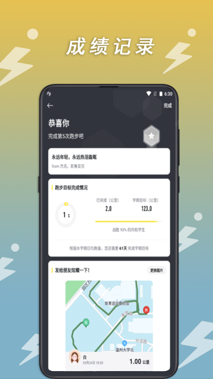 小步點