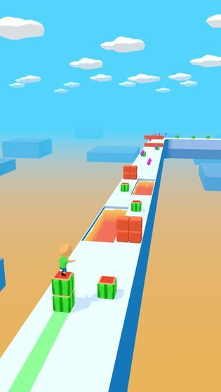方塊沖浪(cube surfer)
