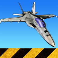 F18艦載機模擬起降