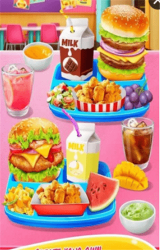 校園午餐廳(Lunch Food)